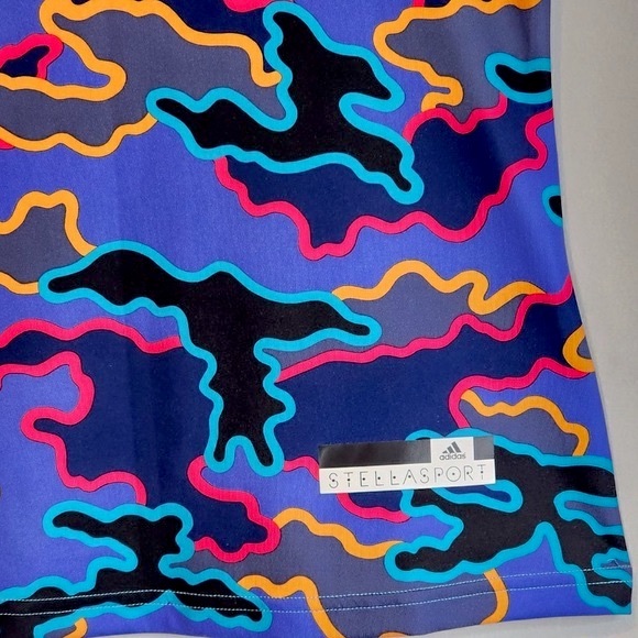 ADIDAS x Stella McCartney Camo Tank Top *RARE* - Picture 4 of 11